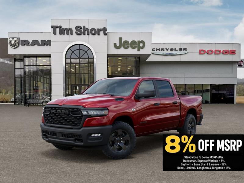 2026 Ram 1500 WARLOCK CREW CAB 4X4 5'7 BOX