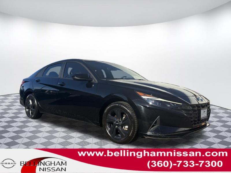2022 Hyundai Elantra Hybrid Blue